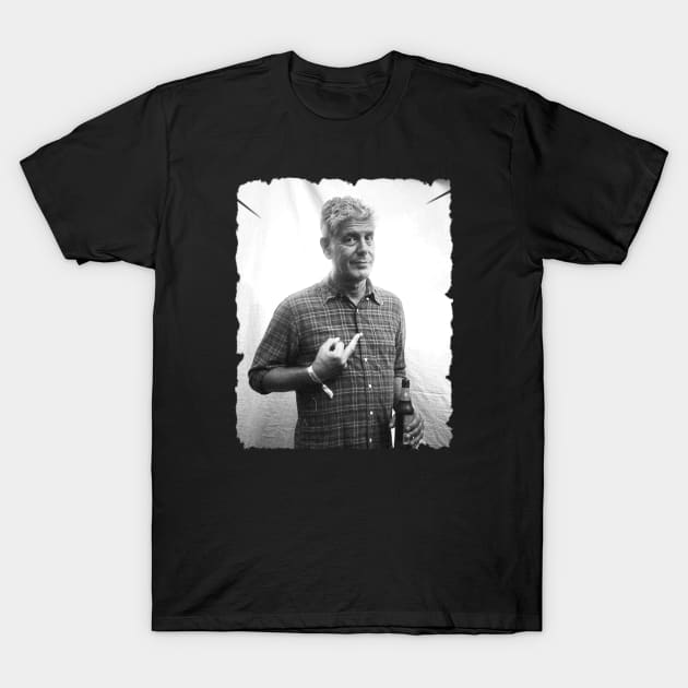 Vintage anthony bourdain T-Shirt by Guitar Geeks Podcast